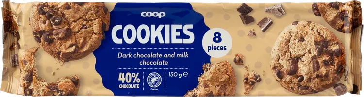 Coop kahden suklaan cookie 150 g