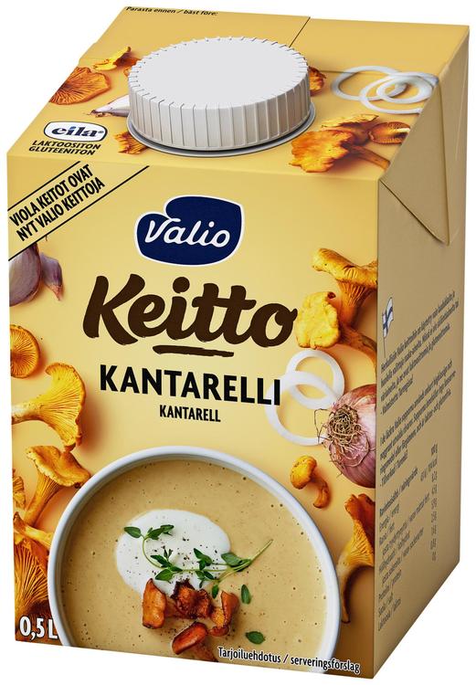 Valio kantarellikeitto 5 dl UHT laktoositon