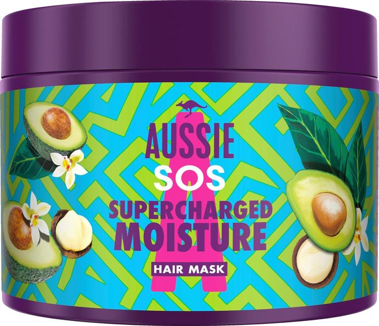 Aussie SOS Supercharged Moisture 450ml hiusnaamio