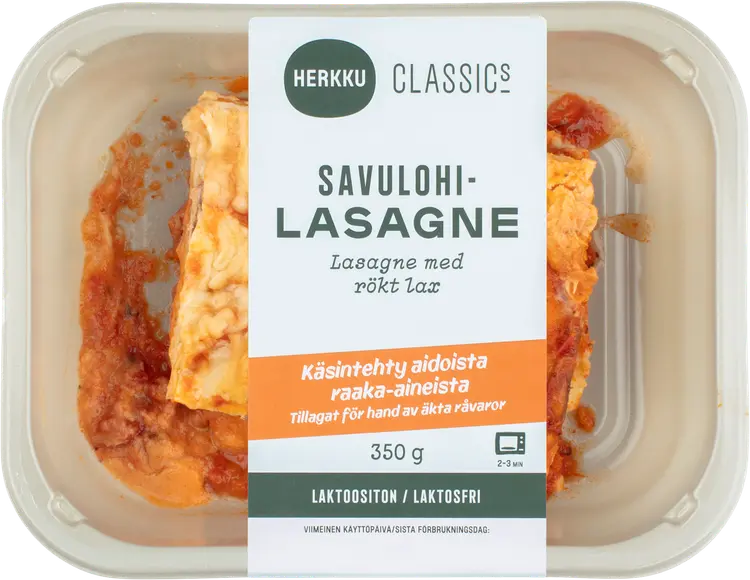 Herkku Classics Savulohilasagne 350g