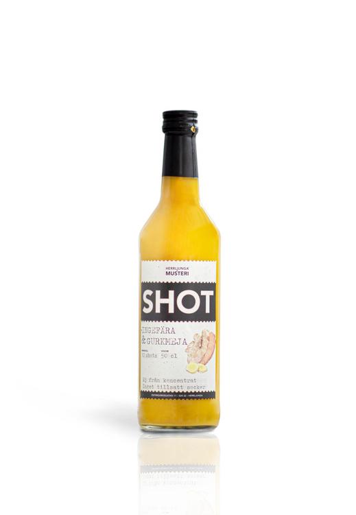 Herrljunga Appelsiini, Omena, Inkivääri, Kurkuma & Lime Shotti 50cl