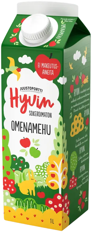 Juustoportti Hyvin mehu 1 l omena