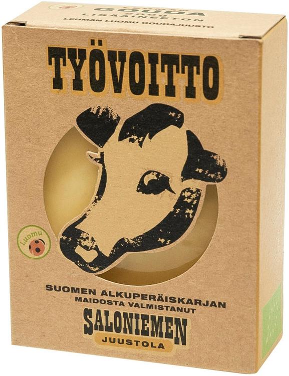 Saloniemen Juustola 200g Työvoitto goudajuusto