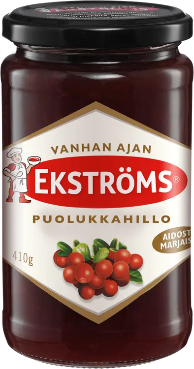 Ekströms Vanhan ajan puolukkahillo 410g