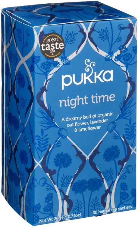 Pukka Luomu Yrttitee Night Time 20p/20g