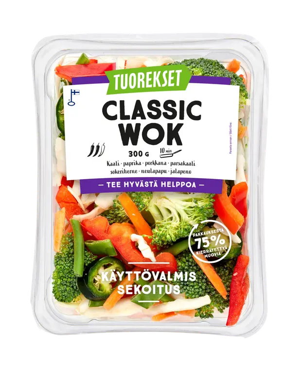 Tuorekset Classic Wok kasvissekoitus 300g