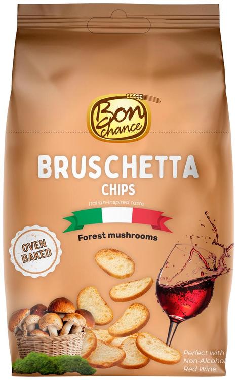 Bon chance bruschetta krõpsud metsaseened 70g