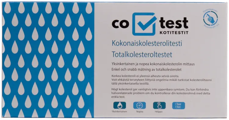 Co-Test Kokonaiskolesterolitesti