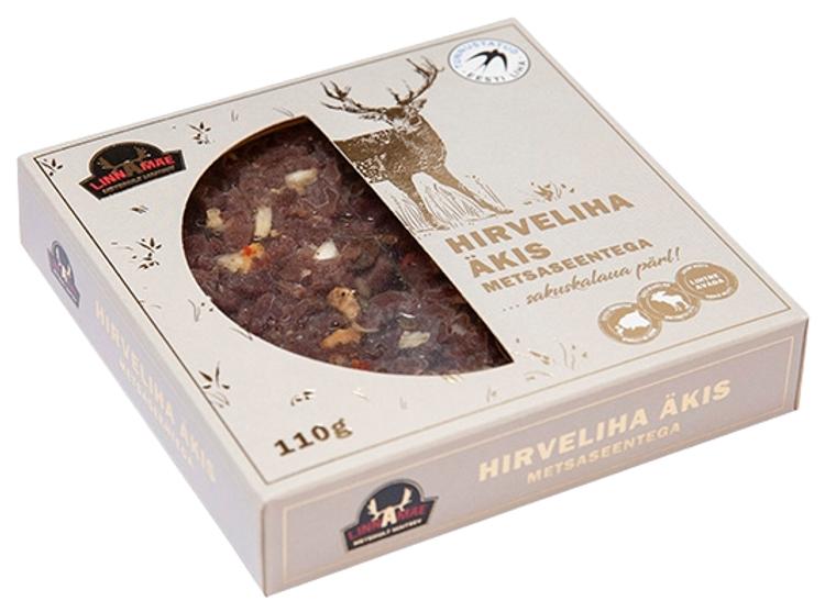 Hirveliha äkis metsaseentega, 110 g