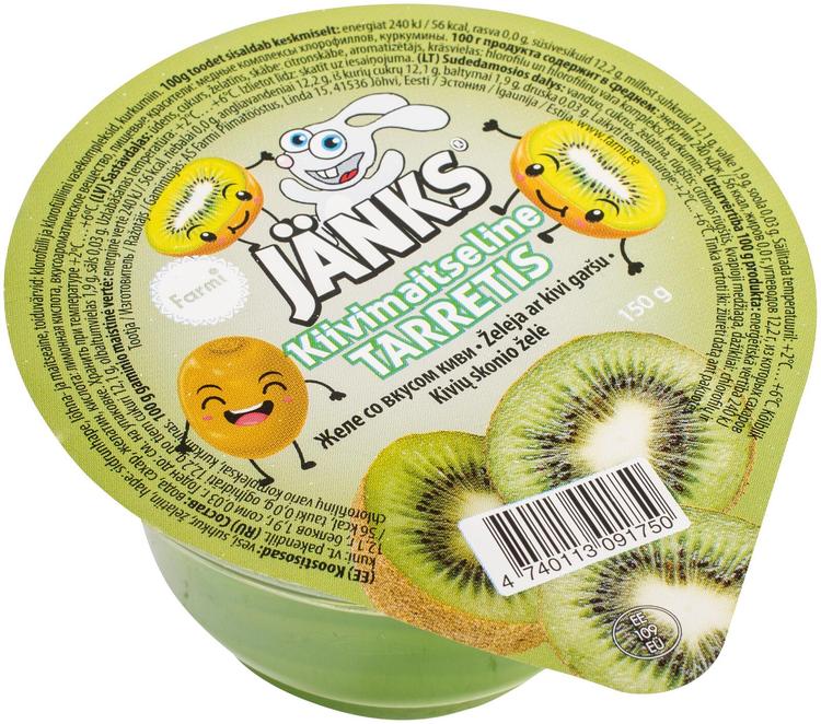 Jänks kiivimaitseline tarretis, 150 g