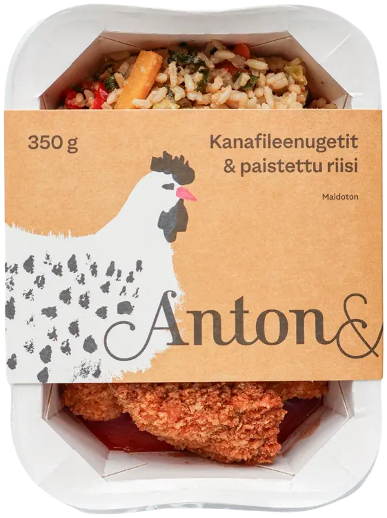 Anton&Anton Kanafileenugetit & paistettu riisi 350g
