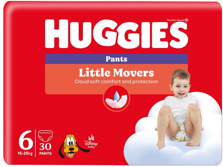Huggies Housuvaippojen koot 6 30 st