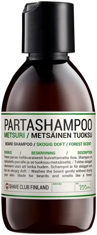 Shave Club Finland partashampoo metsuri 200ml