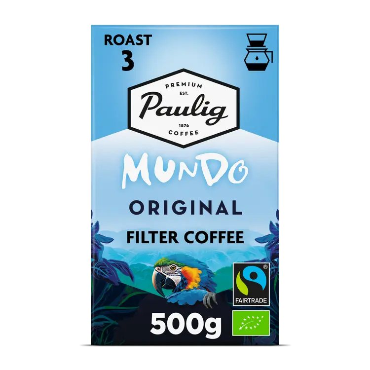 Paulig Mundo Original luomu kahvi suodatinjauhatus 500g