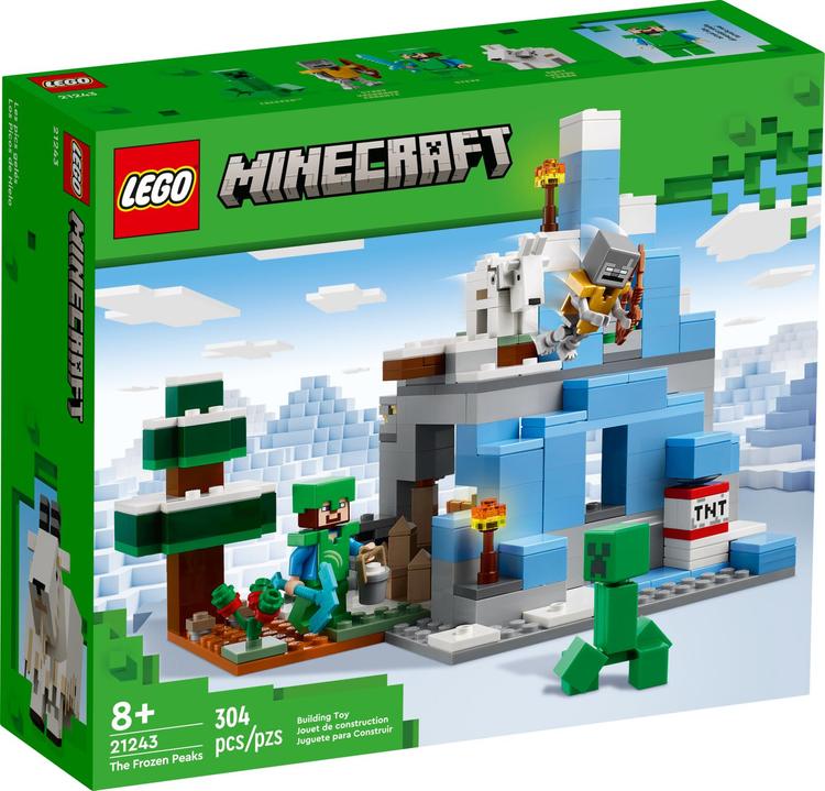 LEGO Minecraft 21243 - Jään peittämät huiput