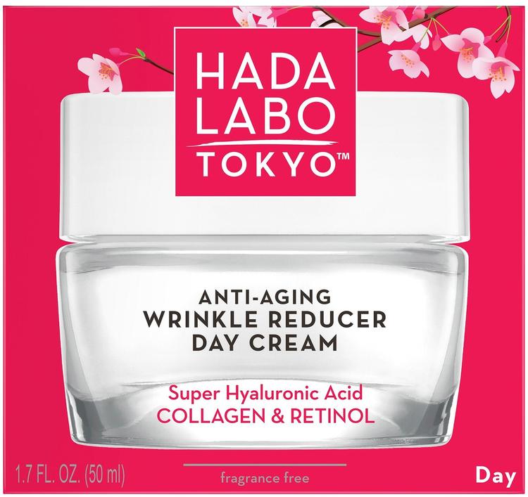 HADA LABO TOKYO Anti-Aging Wrinkle Reducer Day Cream päivävoide 50ml