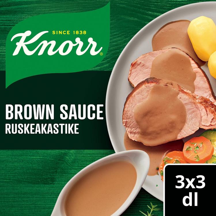Knorr Ruskeakastike Kastikeaines 3x22g