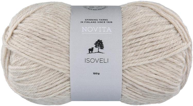 Novita Isoveli 100g lanka pellava 061