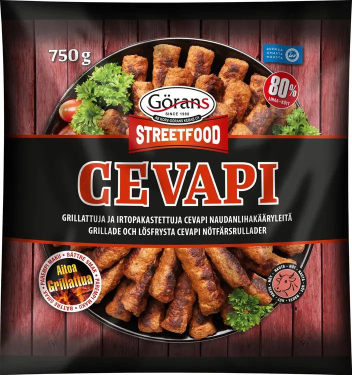 Görans Cevapi naudanlihakääryle 750g