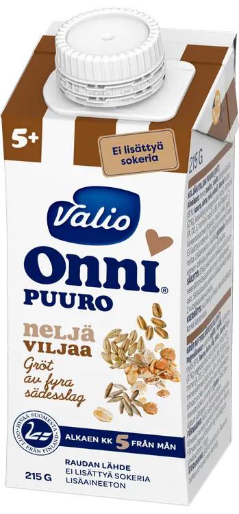 Valio Onni® neljän viljan puuro 215 g UHT (alk 5 kk)