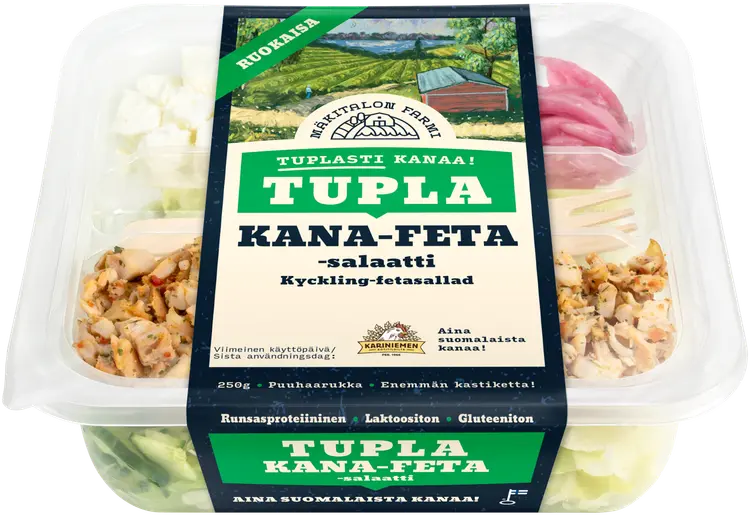 Mäkitalon Farmi Tupla Kana-feta 250g