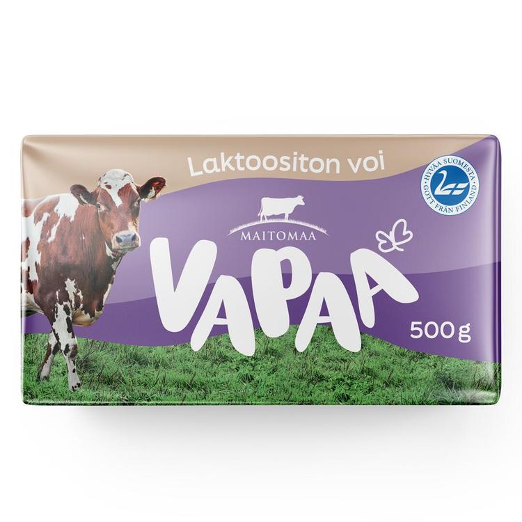 Vapaa Laktoositon voi 500 g