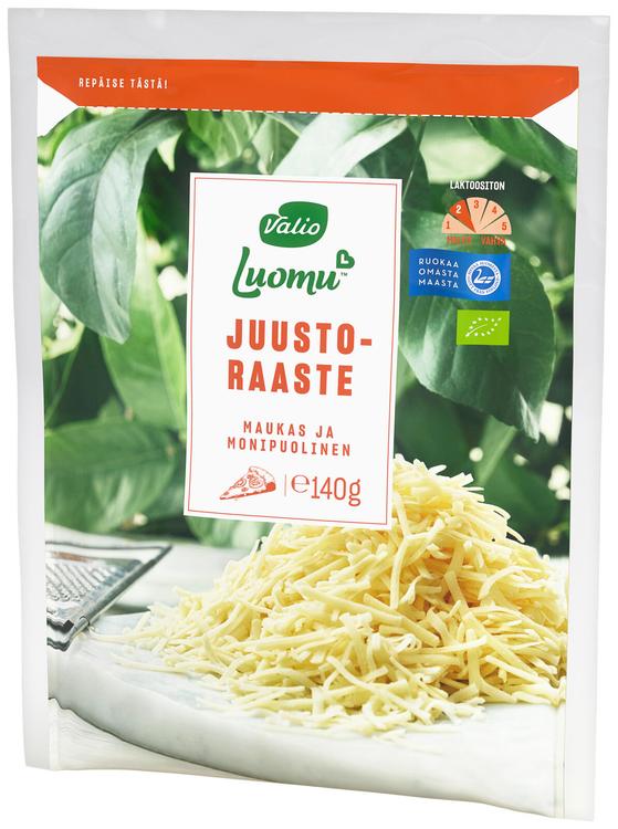 Valio Luomu™ juustoraaste e140 g