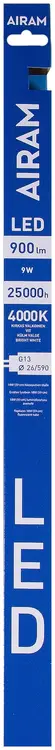 Airam LED-loisteputki 9W T8/26 G13 900lm 4000K 59 cm