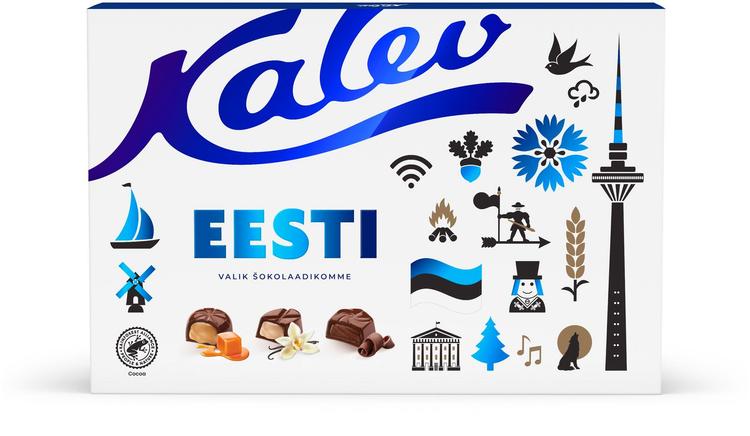 Eesti valik šokolaadikomme 186g