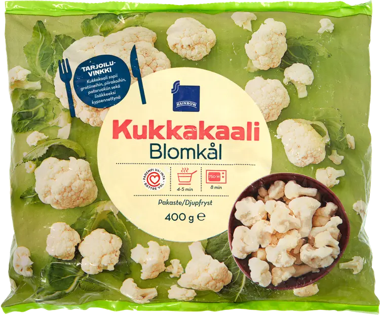 Rainbow kukkakaali 400g pakaste