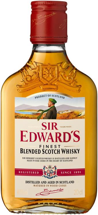 Sir Edward’s Scotch whisky 40%vol 200ml