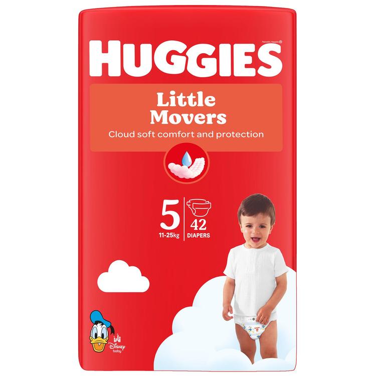 Huggies Teippivaippojen koot 5 42 st