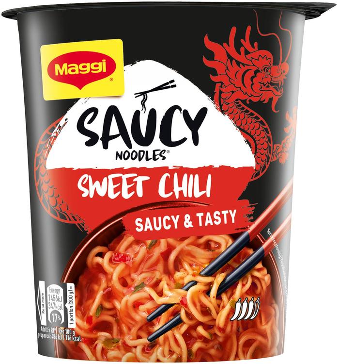 Maggi Saucy Noodles 75g Sweet Chili