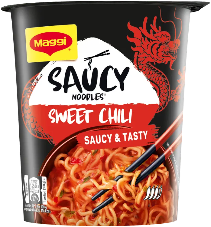 Maggi Saucy Noodles 75g Sweet Chili