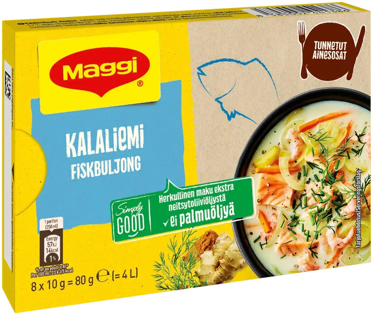 Maggi 80g Kalaliemi 8 palaa