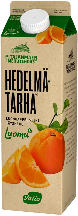 Valio Hedelmätarha® luomuappelsiinitäysmehu 1 l
