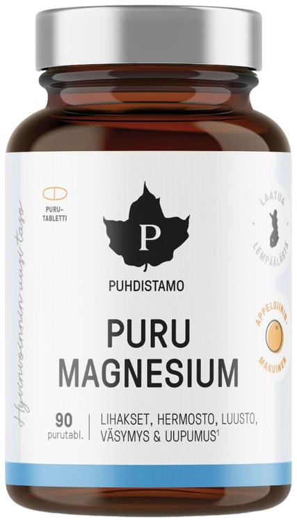 Puhdistamo Puru Magnesium 90 tabl.