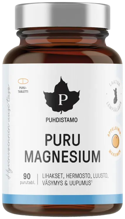 Puhdistamo Puru Magnesium 90 tabl.