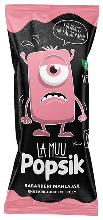 La Muu Rabarberi mahlajää, ÖKO, VEGAN, 65 g/65 ml