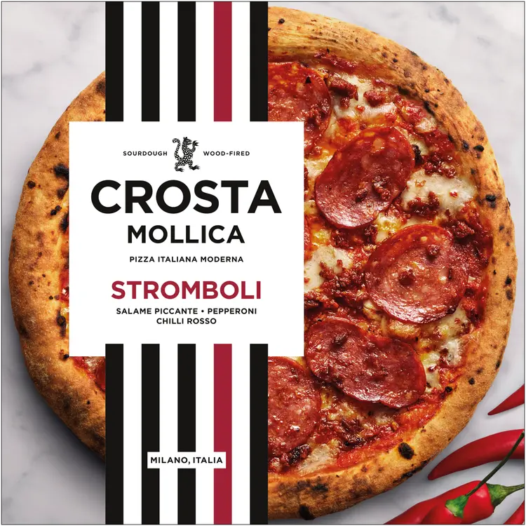 Crosta Mollica Stromboli hapanjuuritaikina pakastepizza 447g