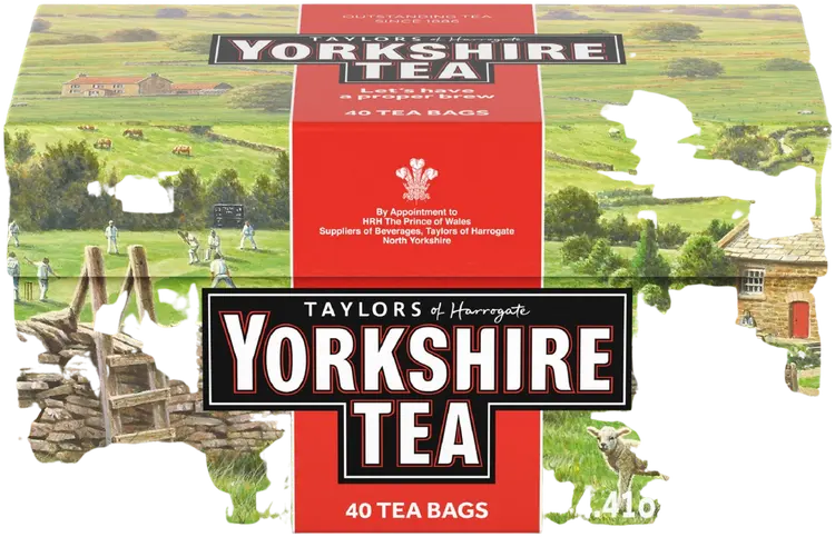 Taylors of Harrogate Yorkshire musta pussitee 40ps