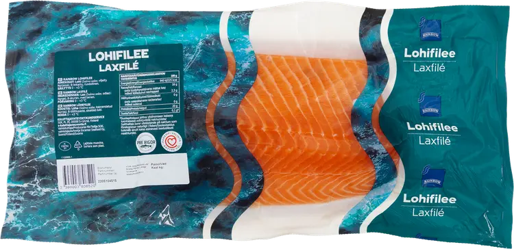 Rainbow Lohifilee n800g (600-1200 g)