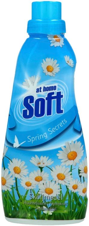 At Home Soft Fabric Softener 750ml Spring Secrets