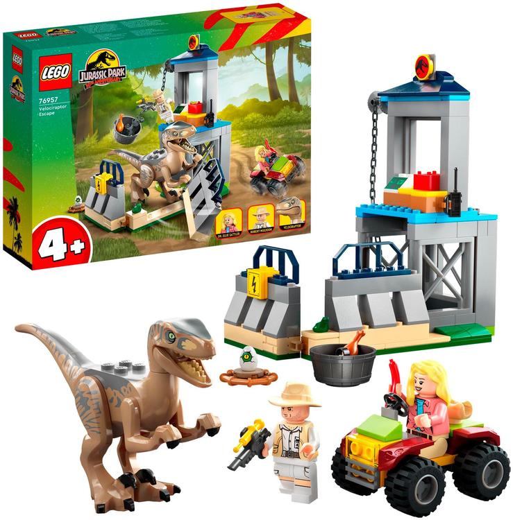 LEGO Jurassic World 76957 Velociraptorin pako