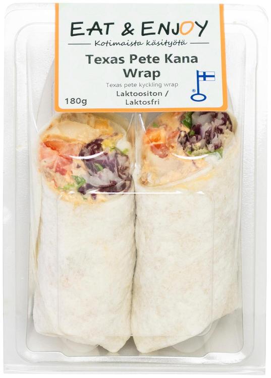 Eat & Enjoy Texas Pete Kana Wrap 180g