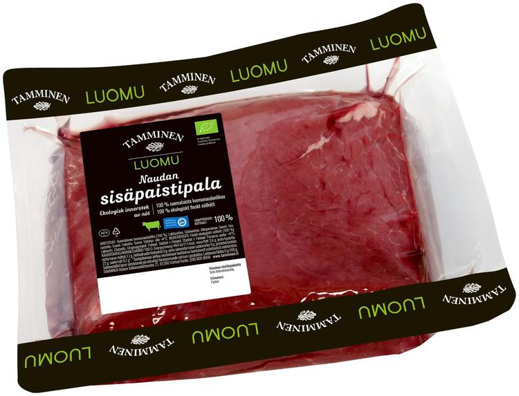 Tamminen luomunaudan sisäpaistipala n1kg
