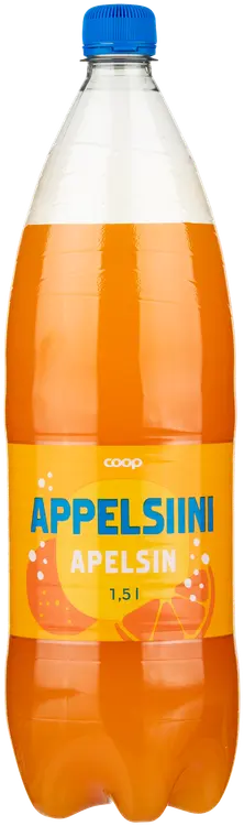 Coop Appelsiini virvoitusjuoma 1,5 l kmp