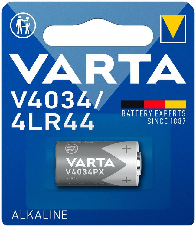 Varta erikoisparisto V4034/4LR44 1kpl
