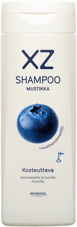 XZ 250 ml Mustikka kosteuttava shampoo