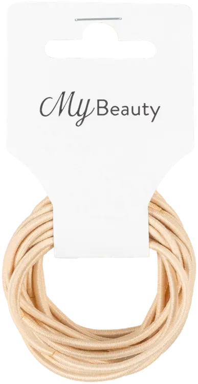 MY BEAUTY hiuslenkki beige ohut 15kpl
